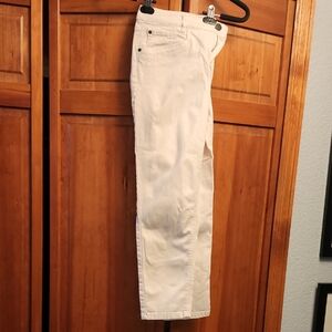 J. Jill Smooth Fit Cropped Denim in White